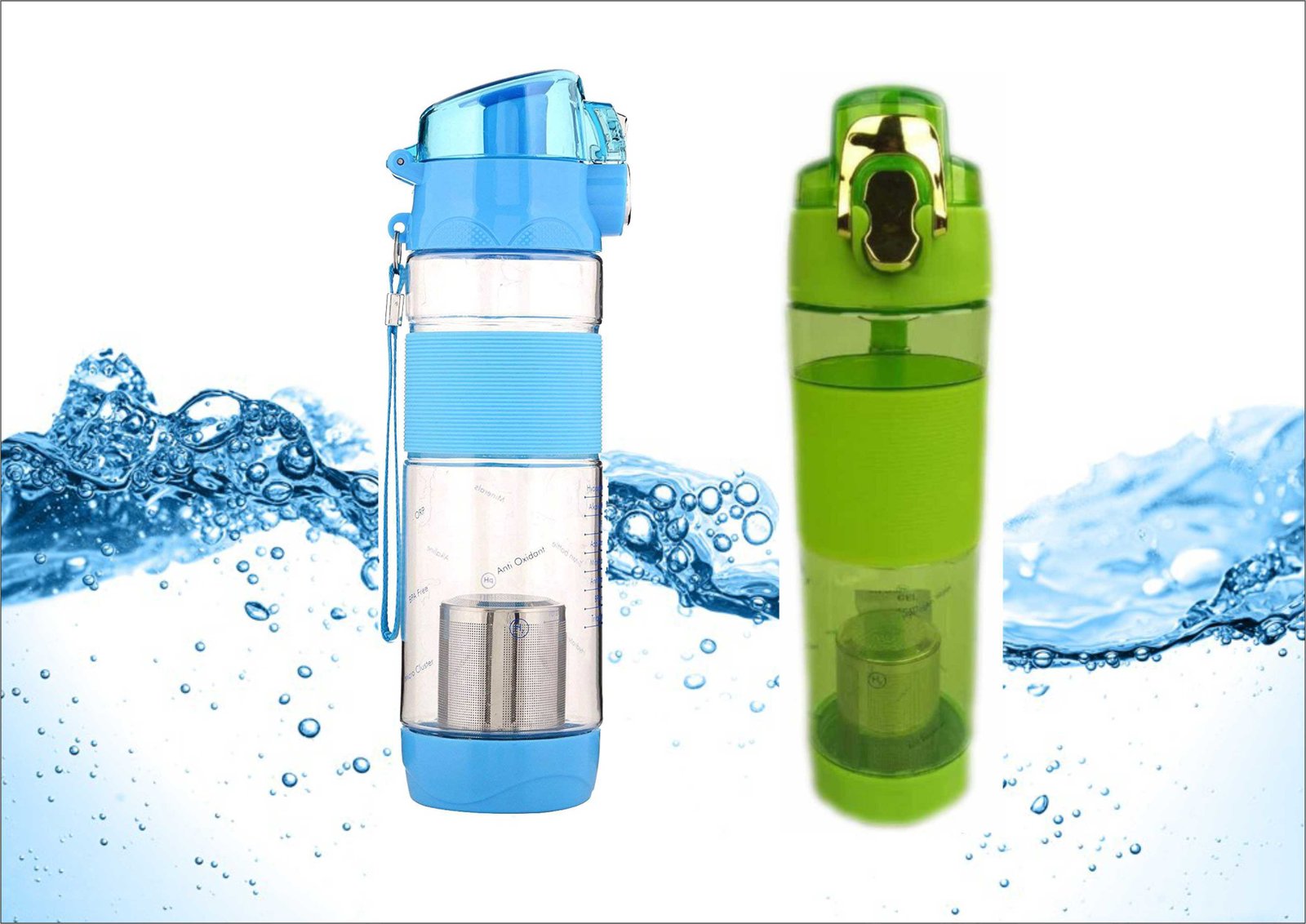 Alkaline Water Bottle (2 Nos)